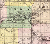 1878 Map of Trempealeau County Wisconsin