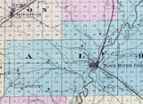 1878 Map of Jackson County Wisconsin