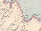 1910 Map of Manitoba Canada