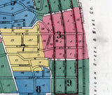 1921 Map of Donora Pennsylvania