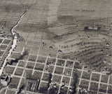 1892 Panoramic Map of Laredo Texas