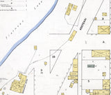 1910 Town Map of Polson Montana