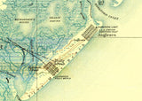 1888 Map of Cape May New Jersey