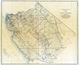 1922 Map of Central California