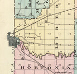 1878 Map of Outagamie County Wisconsin