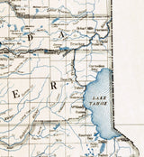 1922 Map of Northern California