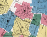 1923 Town Map of Glassboro New Jersey