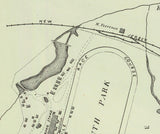 1878 Map of Oceanport New Jersey