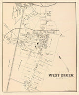 1878 Map of West Creek New Jersey