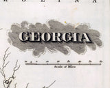 1822 Map of Georgia