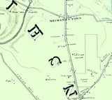 1848 Map of Germantown Pennsylvania