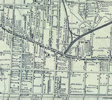 1860 Map of Germantown Pennsylvania