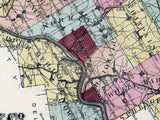 1871 Map of Montgomery County Pennsylvania