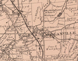 1871 Map of Moreland Township Montgomery County Pennsylvania