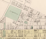 1871 Map of Pottstown Montgomery County Pennsylvania