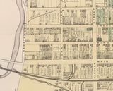 1871 Map of Pottstown Montgomery County Pennsylvania