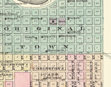 1878 Map of Menomonie Wisconsin