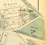 1879 Map of Rockville Maryland