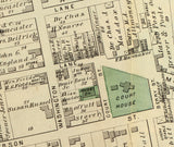 1879 Map of Rockville Maryland
