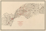 1902 Map of Placer County California