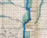 1871 Map of Macon County Georgia