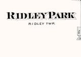 1875 Map of Ridley Park Delaware County Pennsylvania