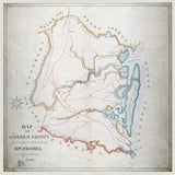 1869 Map of Camden County Georgia