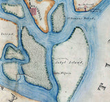 1869 Map of Glynn County Georgia