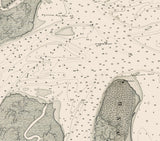 1911 Nautical Map of St Andrew Sound Georgia