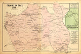 1879 Map of Cracklin District Montgomery County Maryland