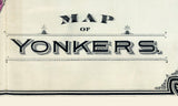 1900 Map of Yonkers New York
