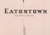 1878 Map of Eatontown New Jersey