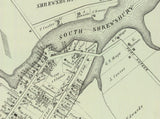 1878 Map of Oceanport New Jersey