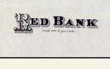 1878 Map of Red Bank New Jersey Shrewsbury River