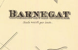 1878 Map of Barnegat New Jersey