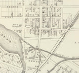 1878 Map of Bricksburg New Jersey