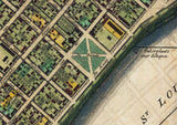 1769 Map of New Orleans Louisiana