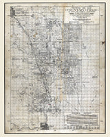 1920 Pioneer Oil Map Fountain Field El Paso and Pueblo County Colorado