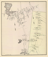 1878 Map of Dennisville New Jersey