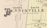 1878 Map of Dennisville New Jersey