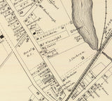 1878 Map of Farmingdale New Jersey