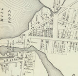 1878 Map of Mays Landing New Jersey