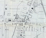 1878 Map of Squan New Jersey