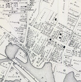 1878 Map of Toms River New Jersey