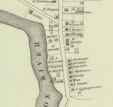 1878 Map of Tuckahoe New Jersey