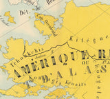 1844 Map of Alaska