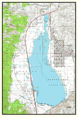 1994 Map of Washoe Lake Nevada