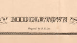 1875 Map of Middletown Township Delaware County Pennsylvania