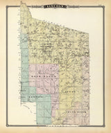 1878 Map of Lincoln County Wisconsin