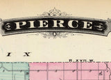 1878 Map of Pierce County Wisconsin